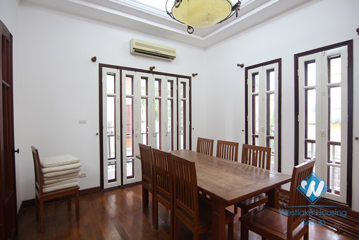 Stunning villa with swimming pool for rent in Tay Ho, Hanoi